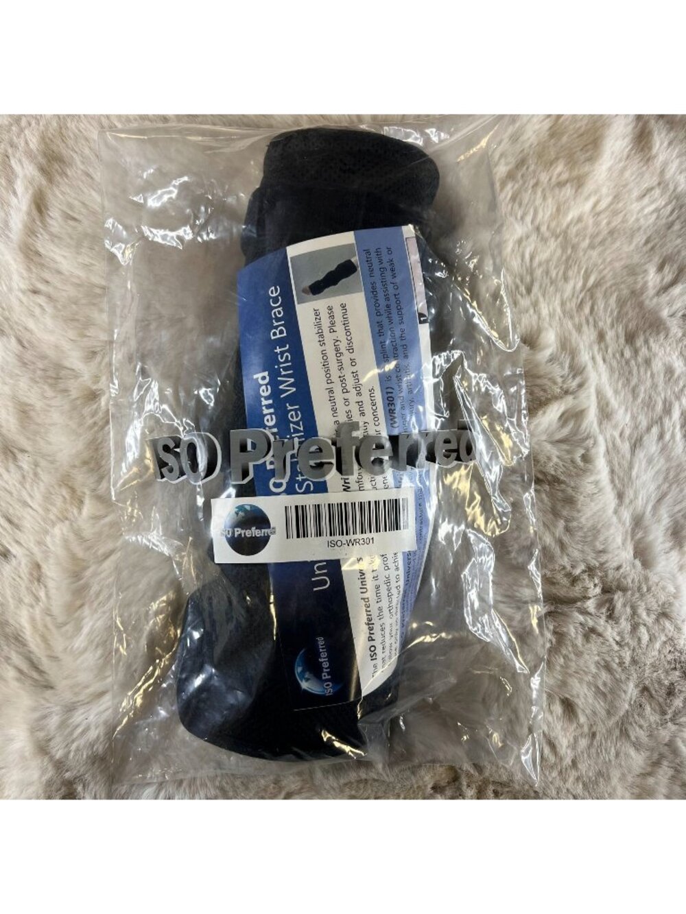 NEW ISO-WR301 Preferred Wrist Splint Neutral Position Stabilizer Brace